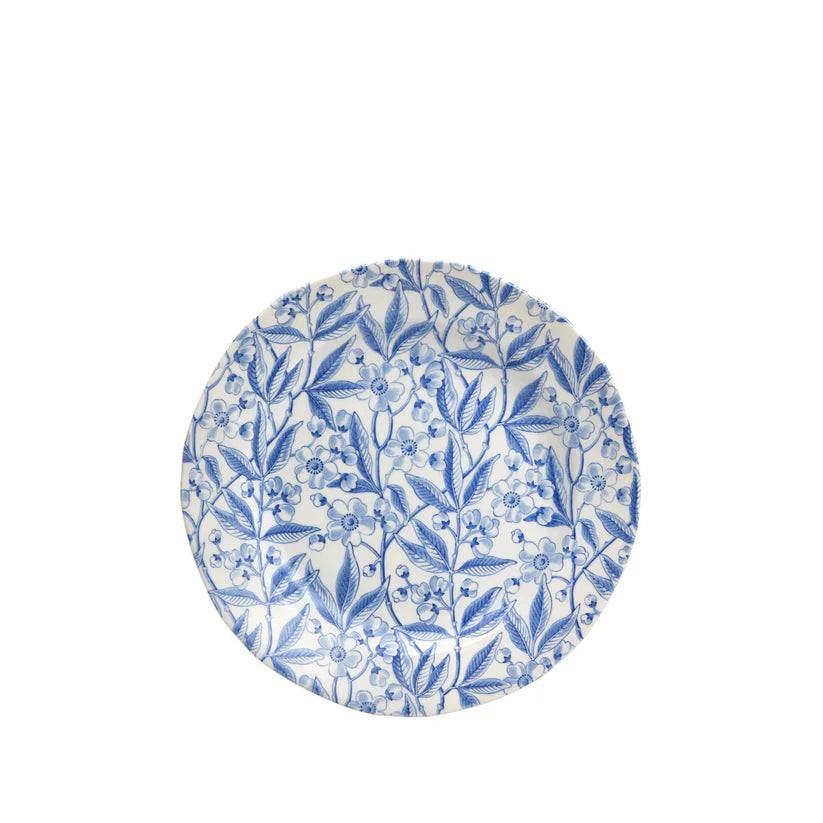 Burleigh Blue Prunus Plate 21.5cm