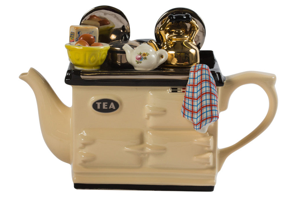 Ceramic Inspirations Breakfast Aga Cream Large Teapot