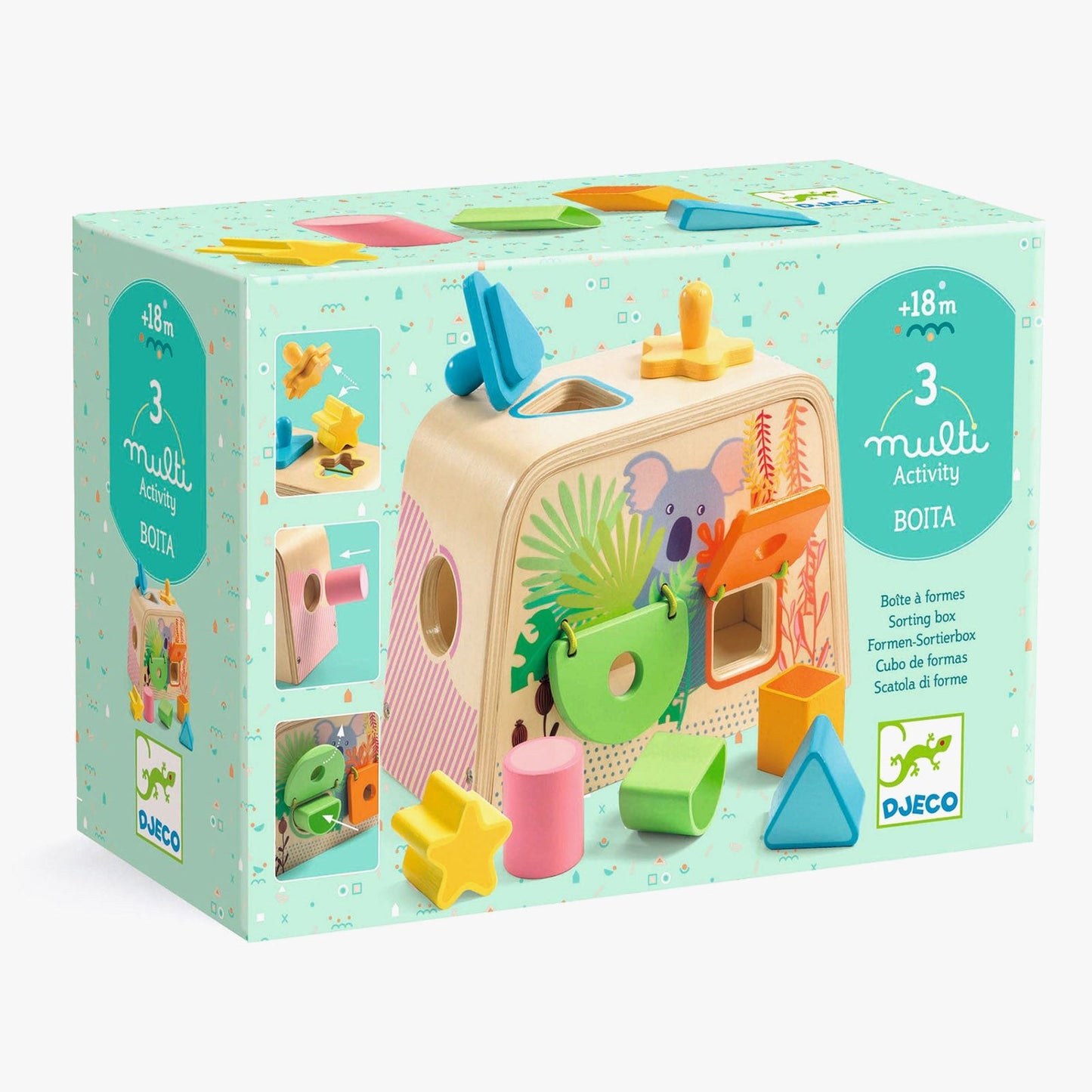 Djeco Boita Shape Sorter Box