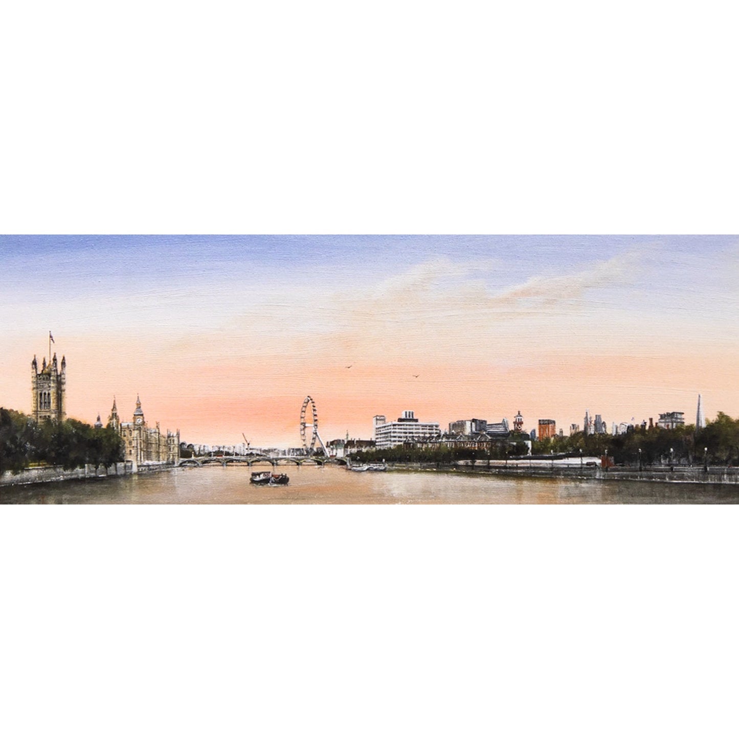 Ed Bucknall Westminster Panoramic Giclee Print