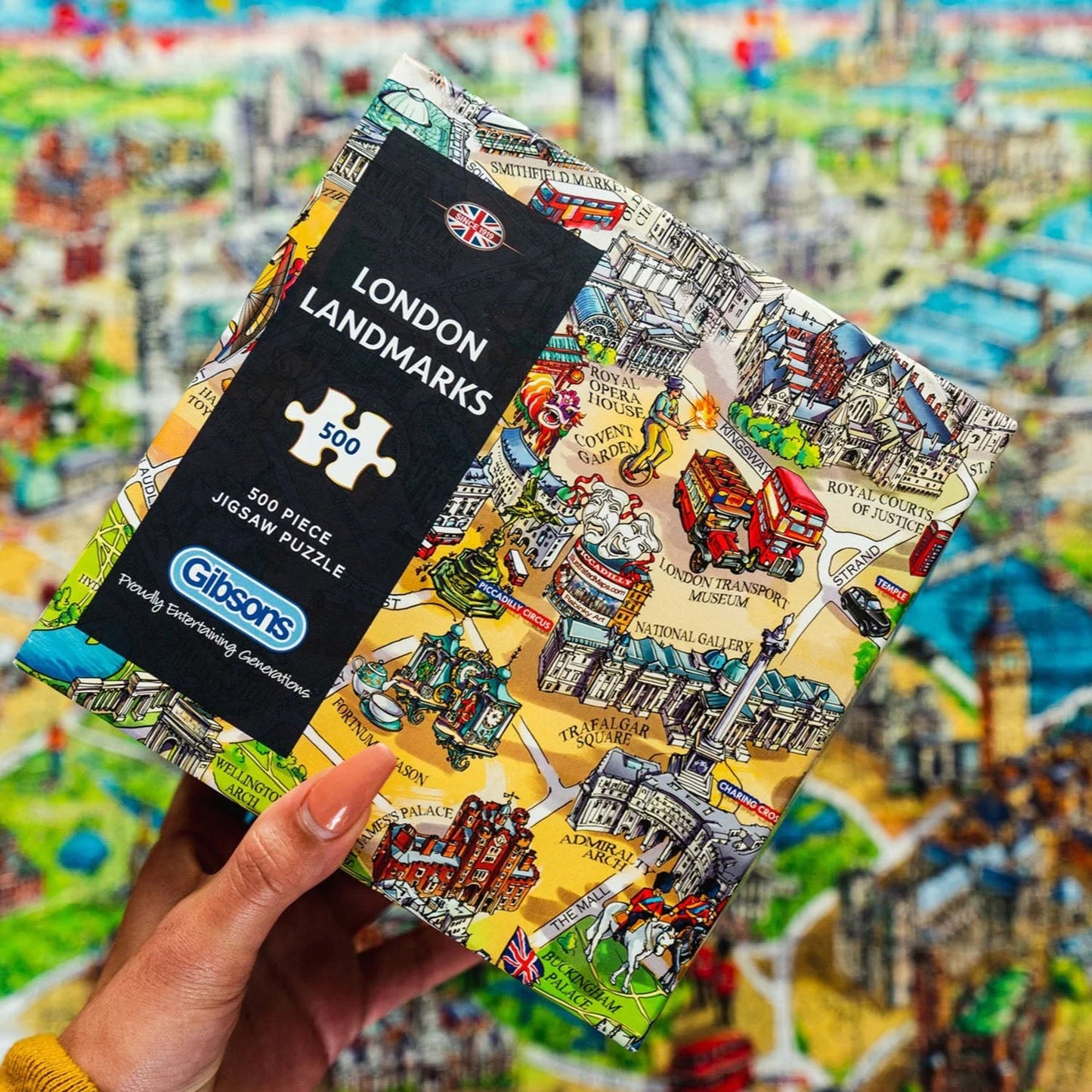 Gibsons London Landmarks 500pc Puzzle