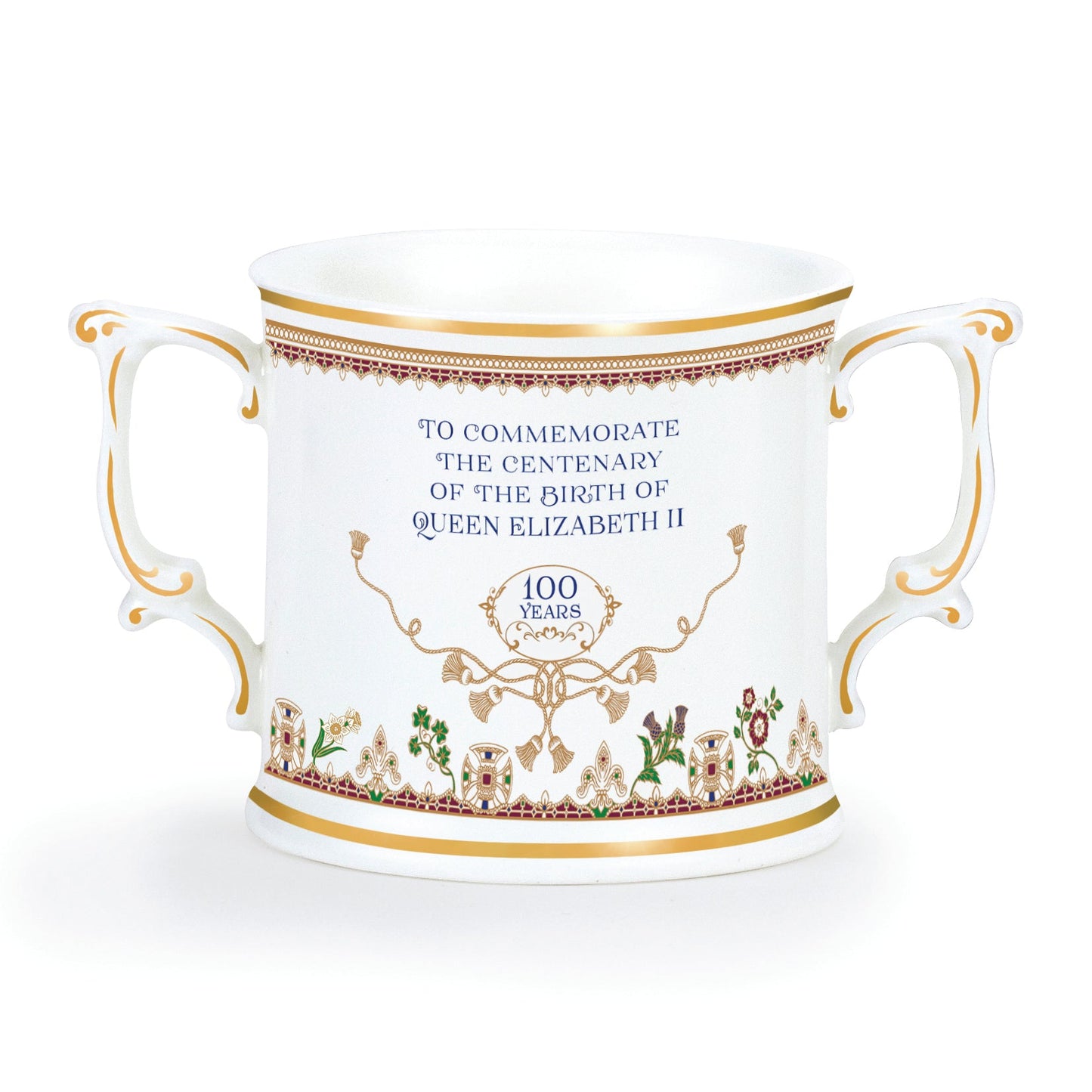 Goviers Exclusive Queen Elizabeth II Centenary Loving Cup