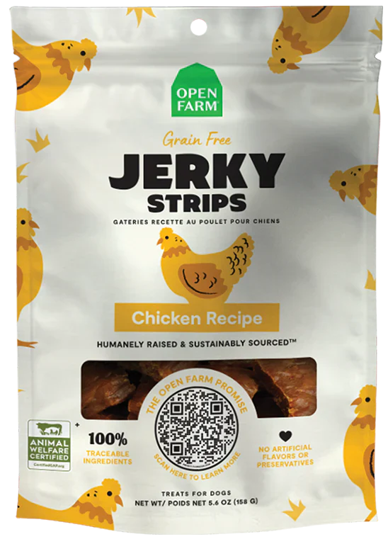 Open Farm Grain Free Jerky Strips