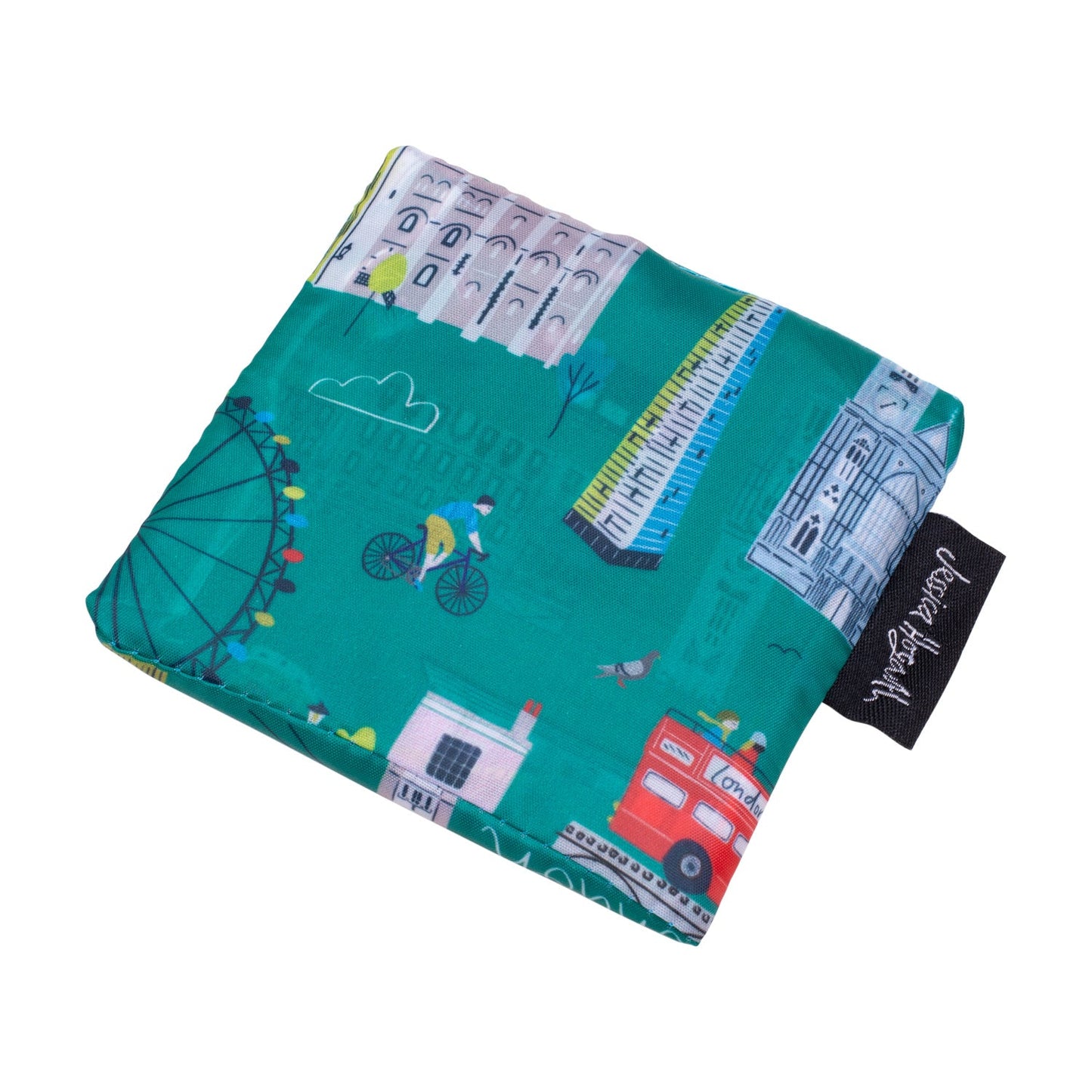 Jessica Hogarth London Skyline Foldaway Tote Bag