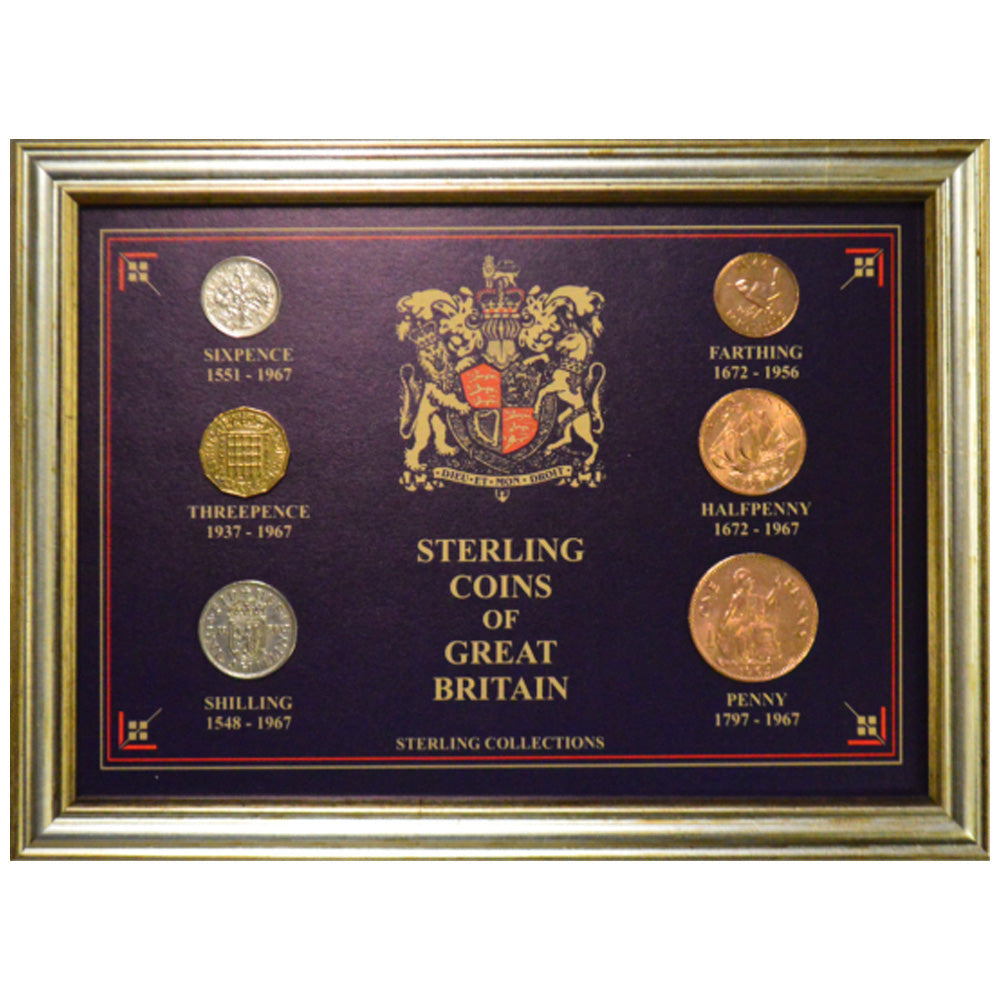 Sterling Collections Coins Of Great Britain Set - 6 Coins