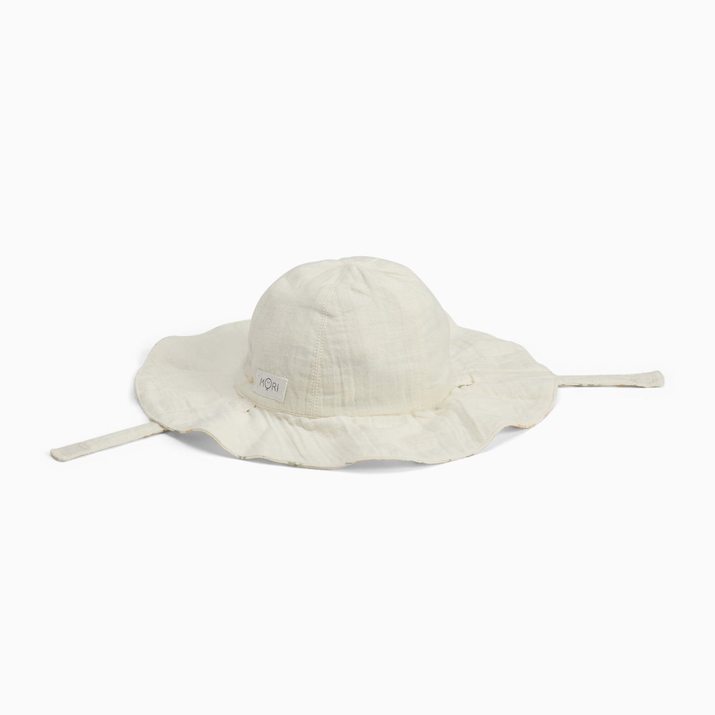 Floral Muslin Floppy Hat