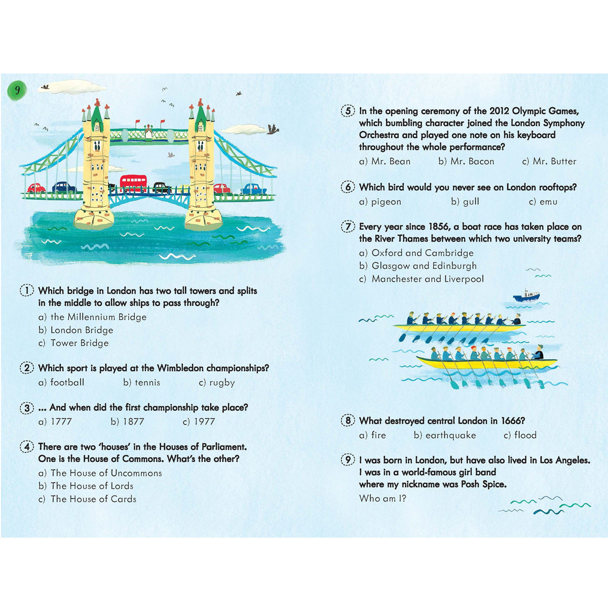 Usborne London Quiz Book