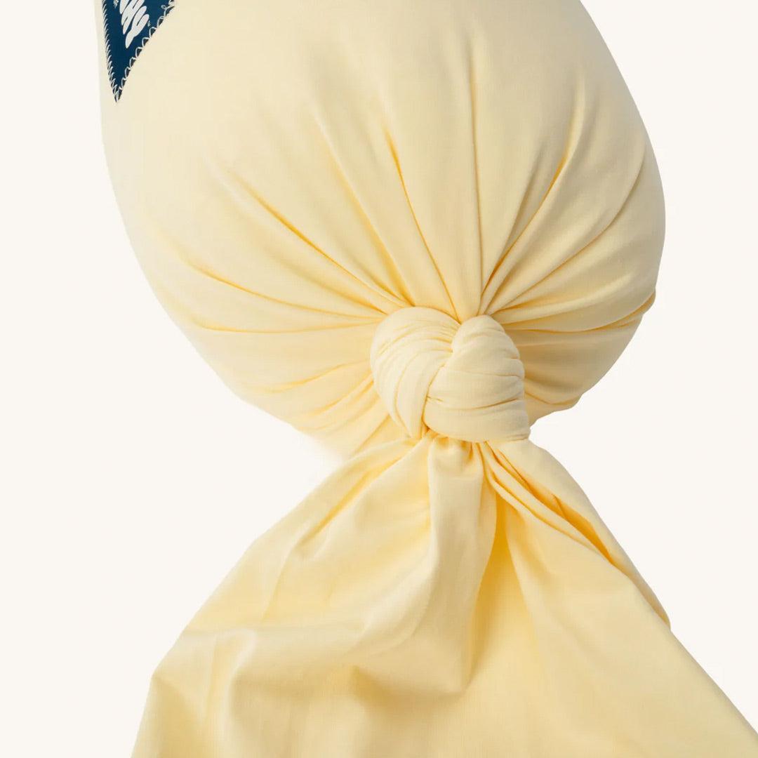 Cushy Puff Pregnancy Pillow Cover - Mellow Yellow