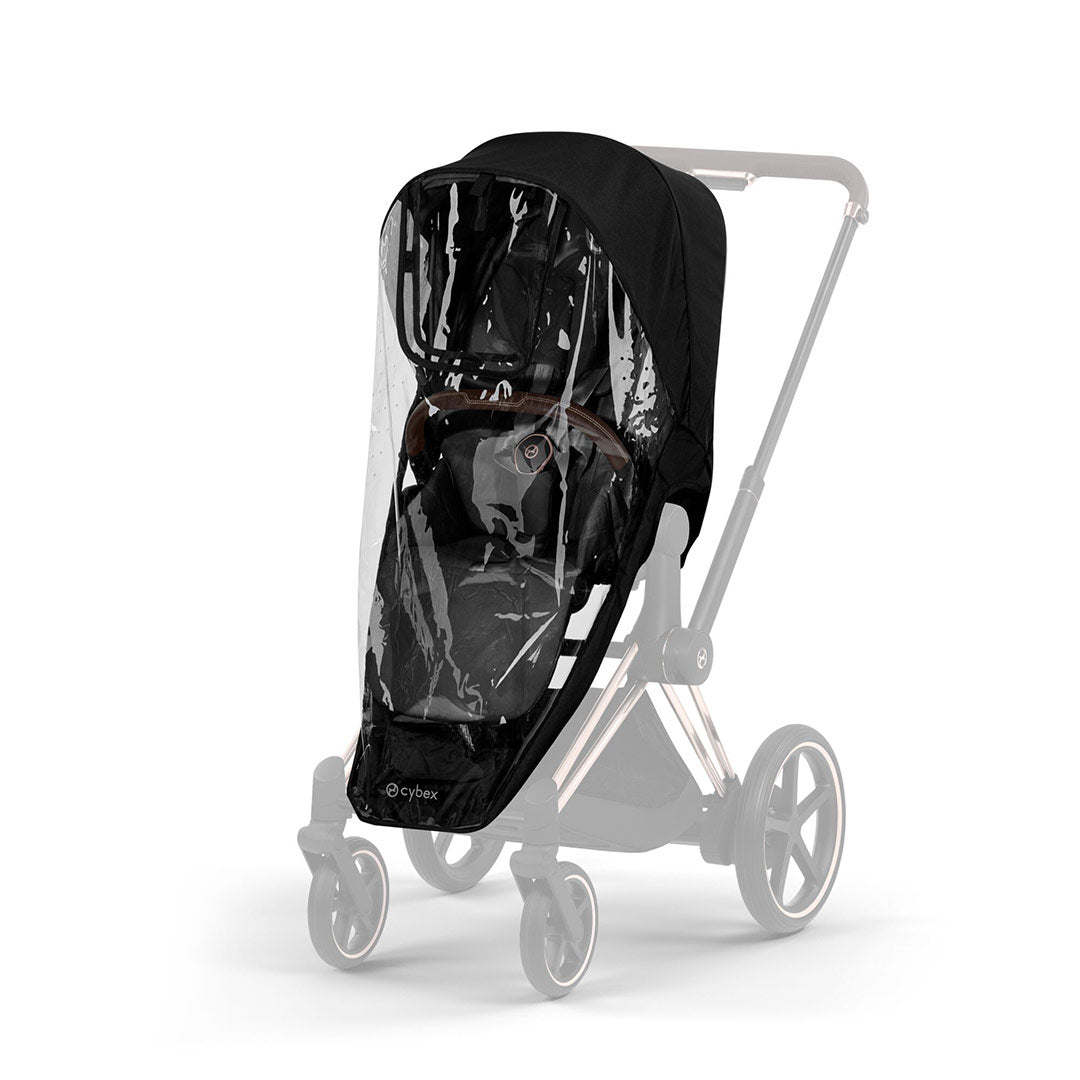 CYBEX e-PRIAM Pushchair & Fold Cot - Comfort - Sepia Black/Black