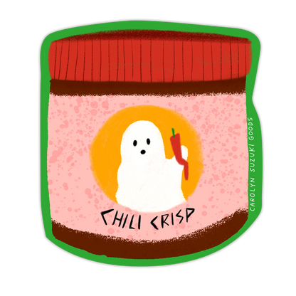 Chili Crisp - Die Cut Sticker