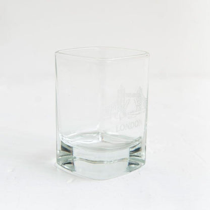Tower Bridge Square Dram Whisky Glass