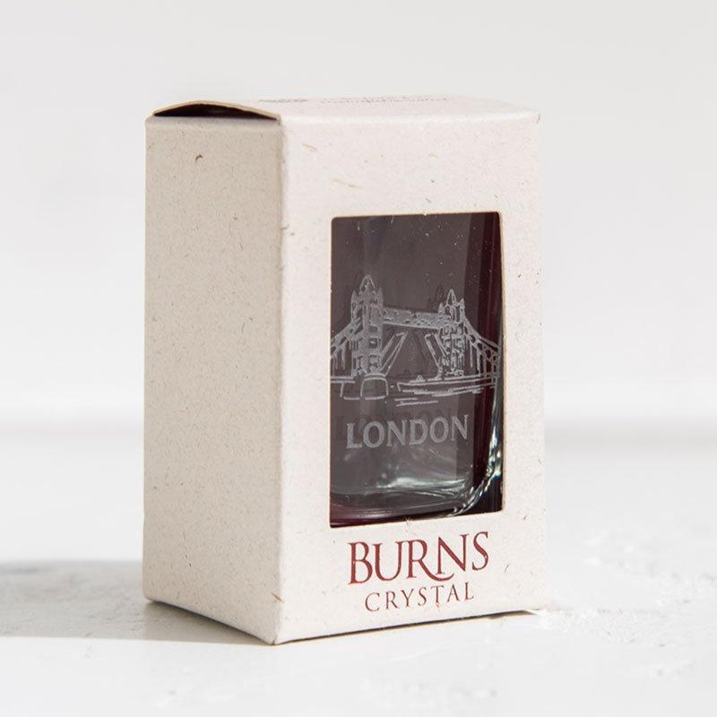 Tower Bridge Square Dram Whisky Glass