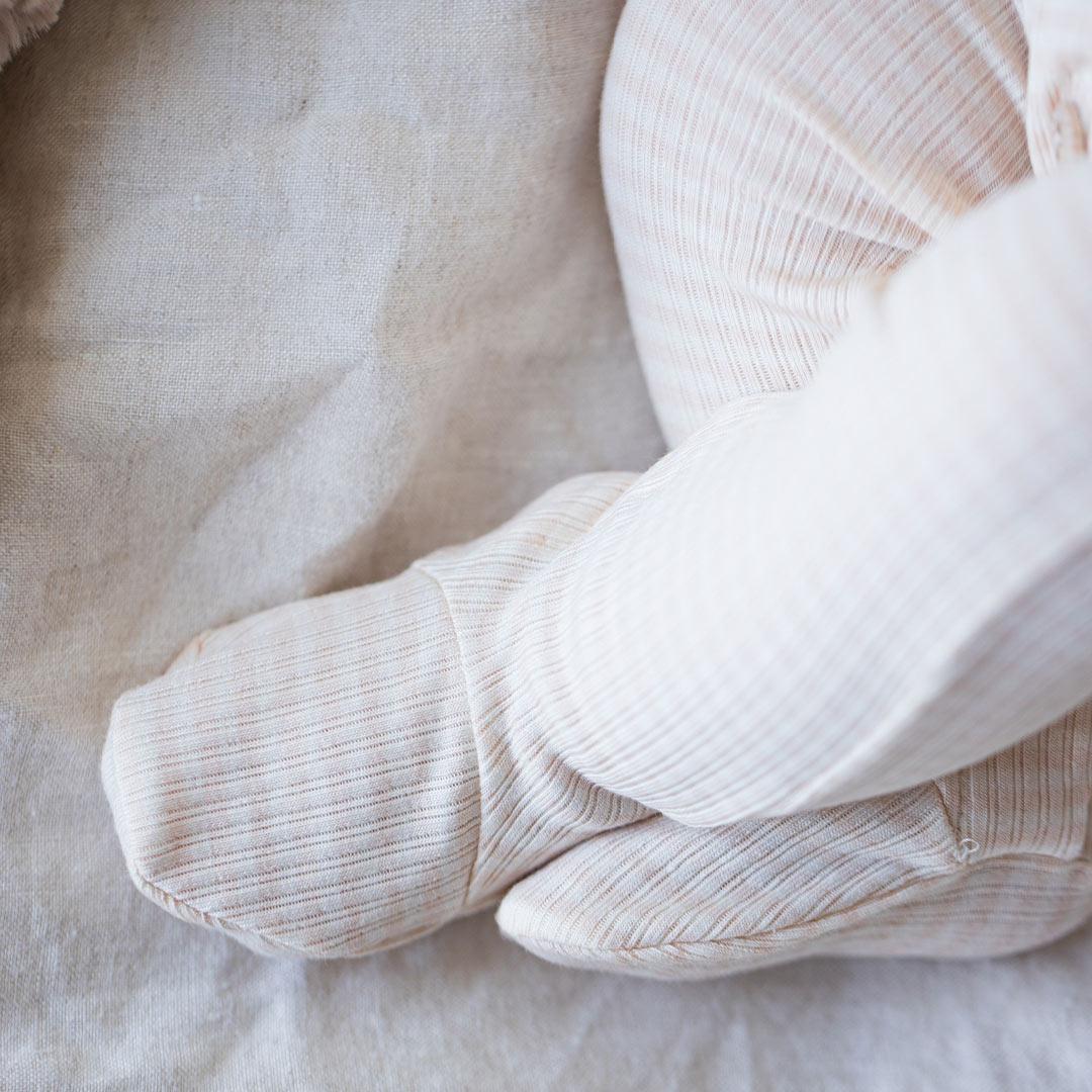 1+ in the family Guim Jumpsuit With Feet - Nude