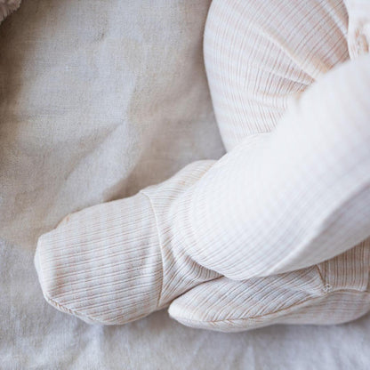 1+ in the family Guim Jumpsuit With Feet - Nude
