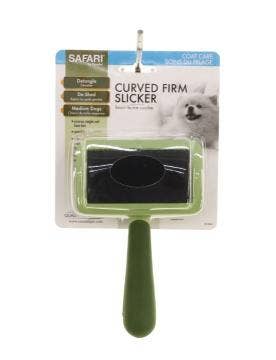 Curved Firm Slicker Dog Brush