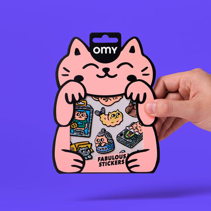 36 ASSORTED STICKERS - BIG