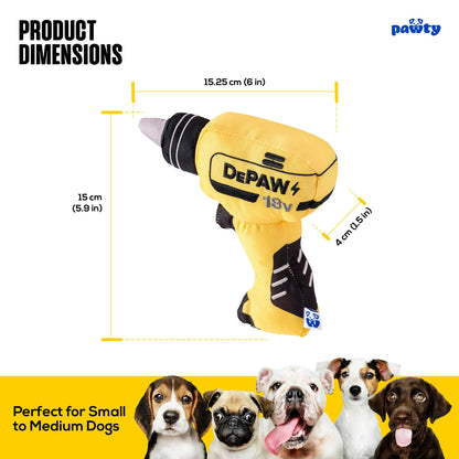 PAWTY Dog Toys - Paw-er Drill