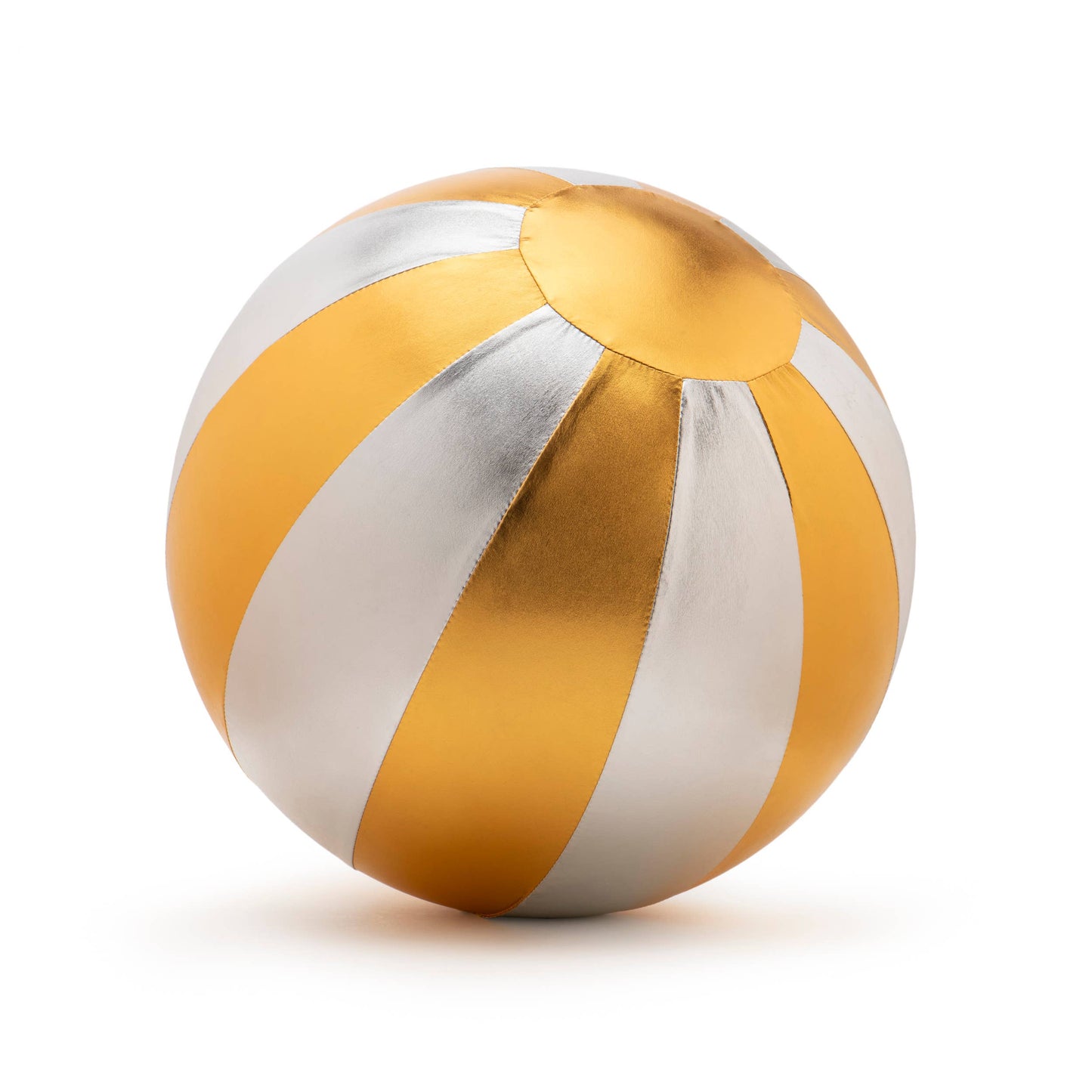 Circus Balloon Silver and Gold  -40 cm