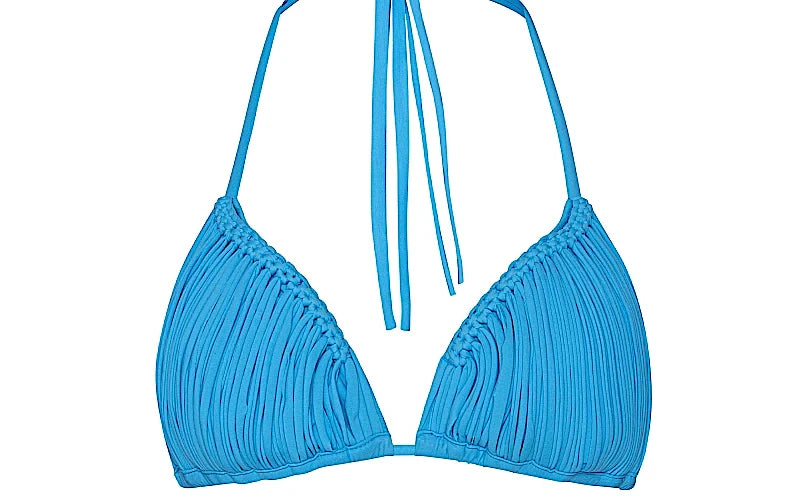 Skyla Triangle-Basic Ruched Bikini