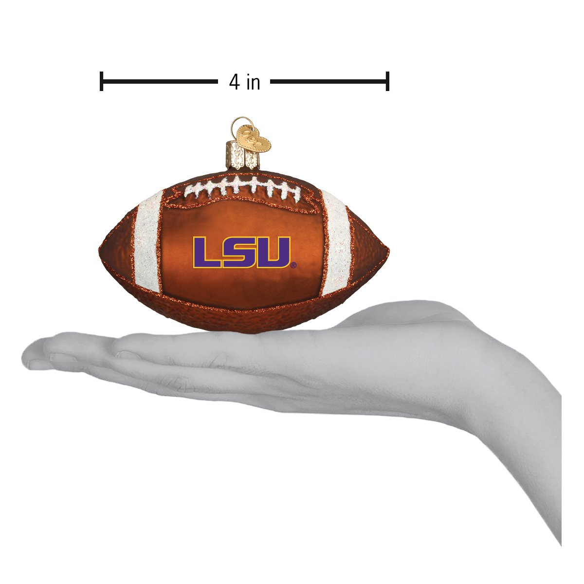 LSU  Football Ornament