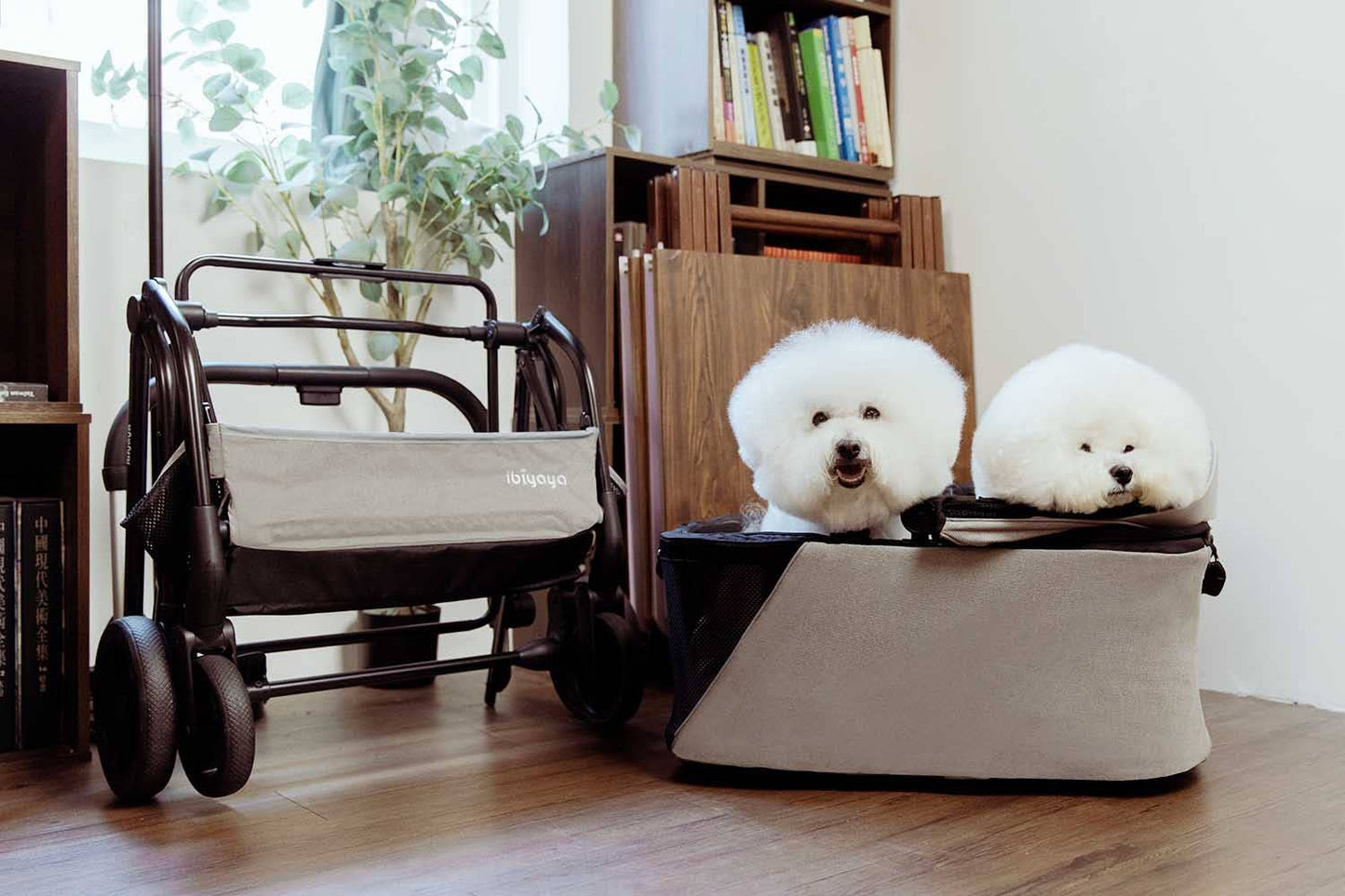 Ibiyaya - IBIYAYA InstaCollapse Detachable Dog Stroller