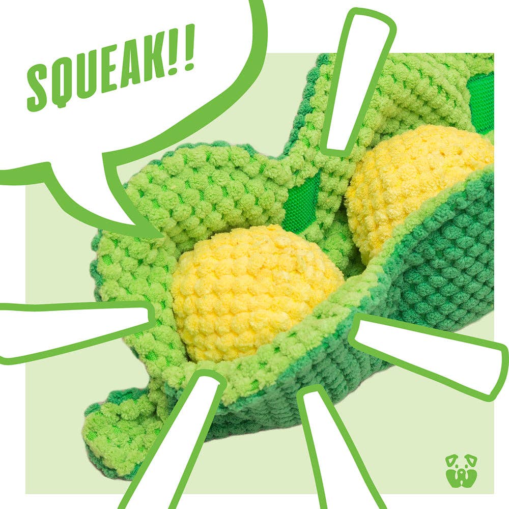 PAWTY Dog Toys - Pea Pod Interactive Snuffle Dog Toy