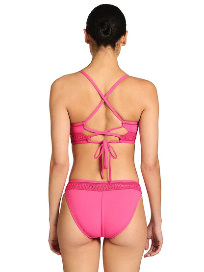 Isabelle Triangle Bra With Lace-Up Back-Isabelle Tie Side Bikini