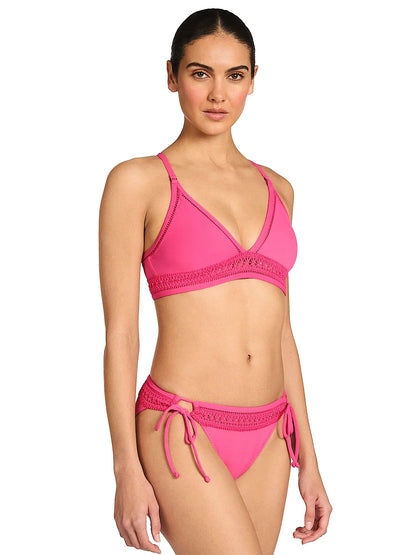 Isabelle Triangle Bra With Lace-Up Back-Isabelle Tie Side Bikini