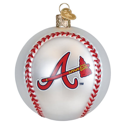 Braves Baseball Ornament
