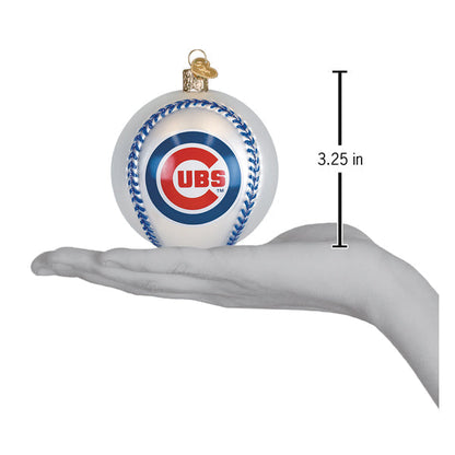Cubs Baseball Ornament