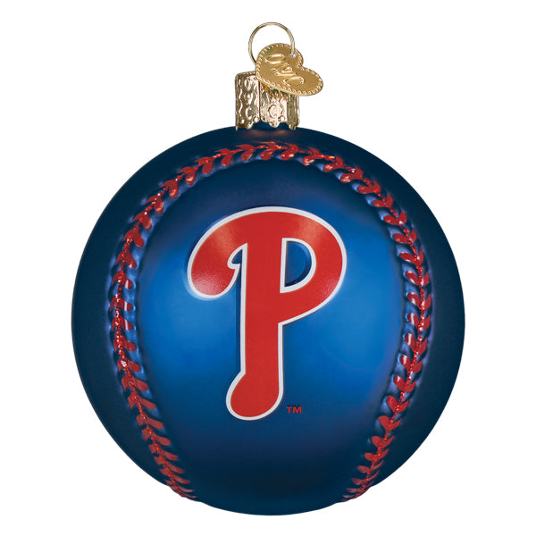 Phillies Baseball Ornament