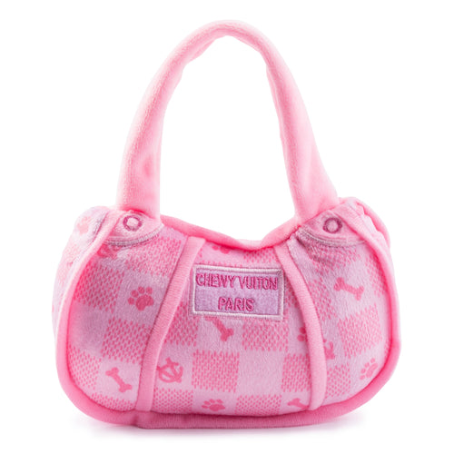 Haute Diggity Dog - Pink Checker Chewy Vuiton Handbag by Haute Diggity Dog