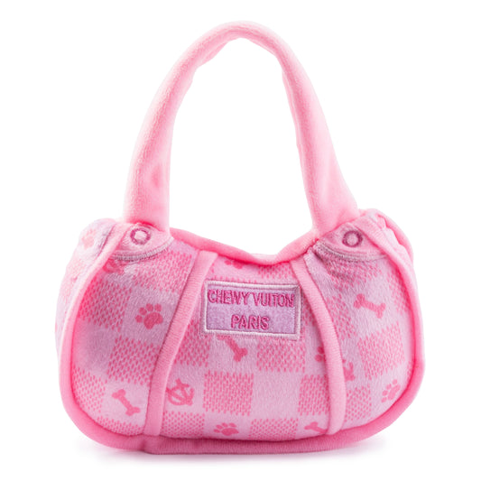Haute Diggity Dog - Pink Checker Chewy Vuiton Handbag by Haute Diggity Dog