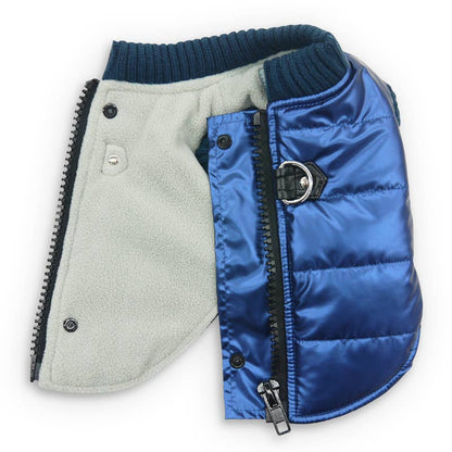 Dogo Pet - Runner Coat Metallic Blue