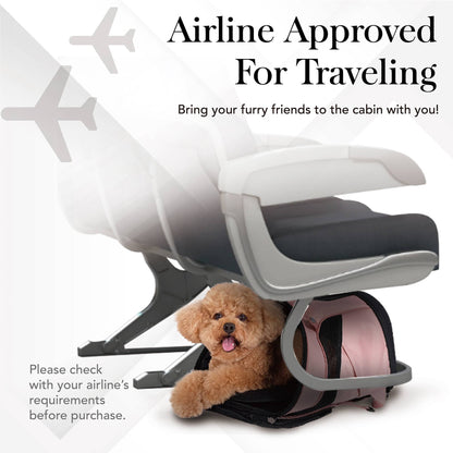 Ibiyaya - Ultralight Pro Pet Backpack Carrier Airline-Approved InCabin