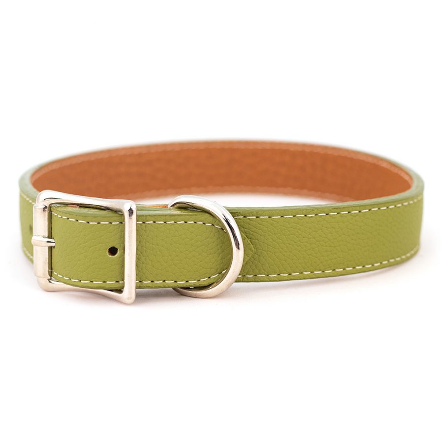 Dog Bar Tuscan Leather Dog Collar