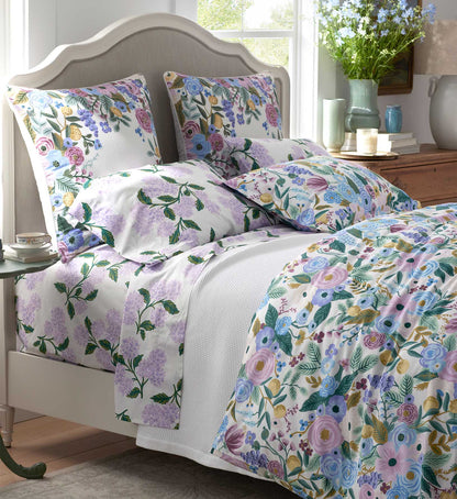Percale Sham - Garden Party Lilac