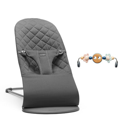 BabyBjorn Bouncer Bliss - Woven - Anthracite
