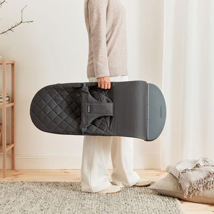 BabyBjorn Bouncer Bliss - Woven - Anthracite