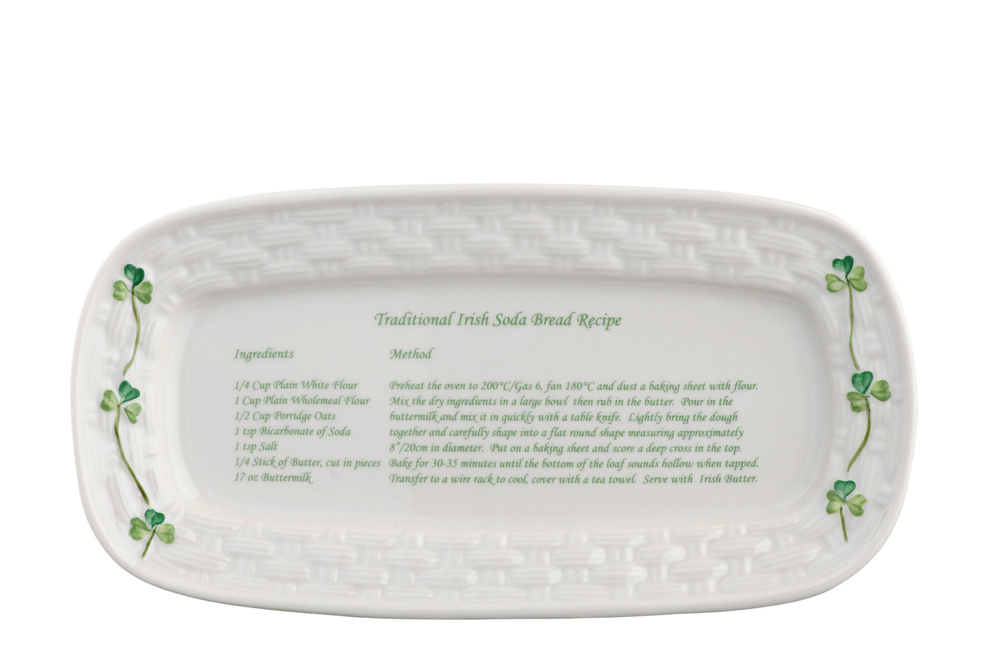 Belleek Shamrock Tray Irish Soda Bread Recipe