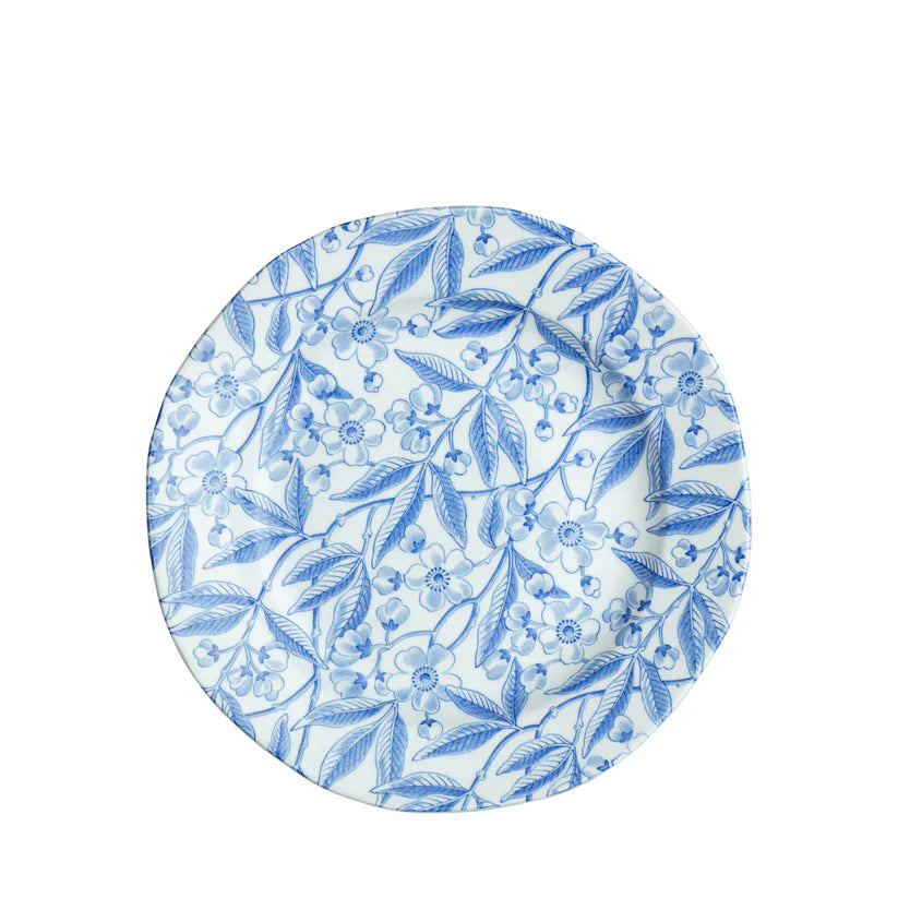 Burleigh Blue Prunus Plate 19cm