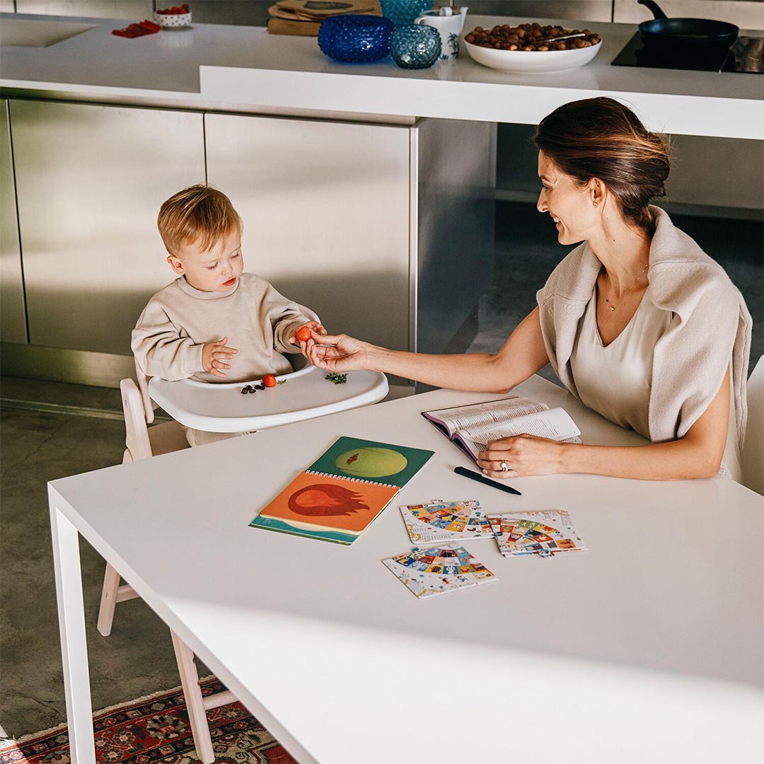 CYBEX Click & Fold Highchair - White