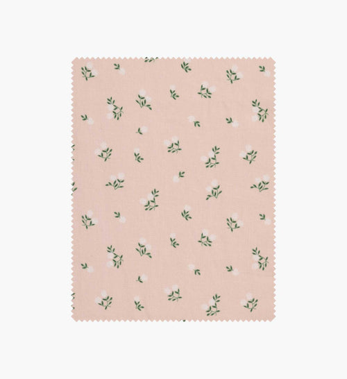 Ditsy Hydrangea Cotton Fabric - Pink