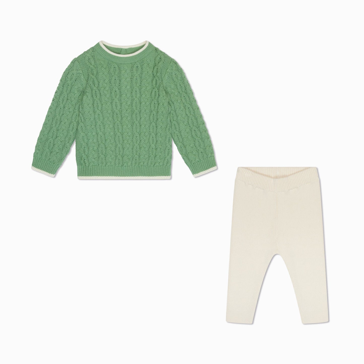 Cable Knit Jumper & Leggings