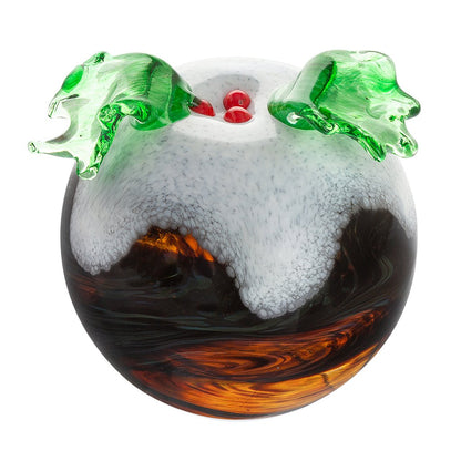 Caithness Glass Christmas Pud