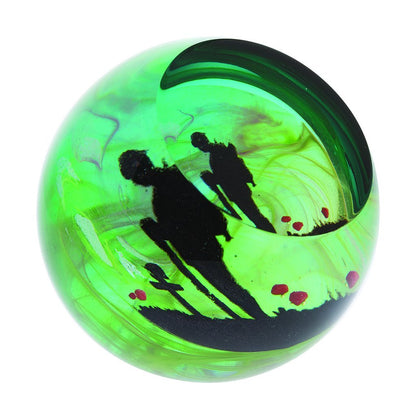 Caithness Glass  For the Fallen  Paperweight