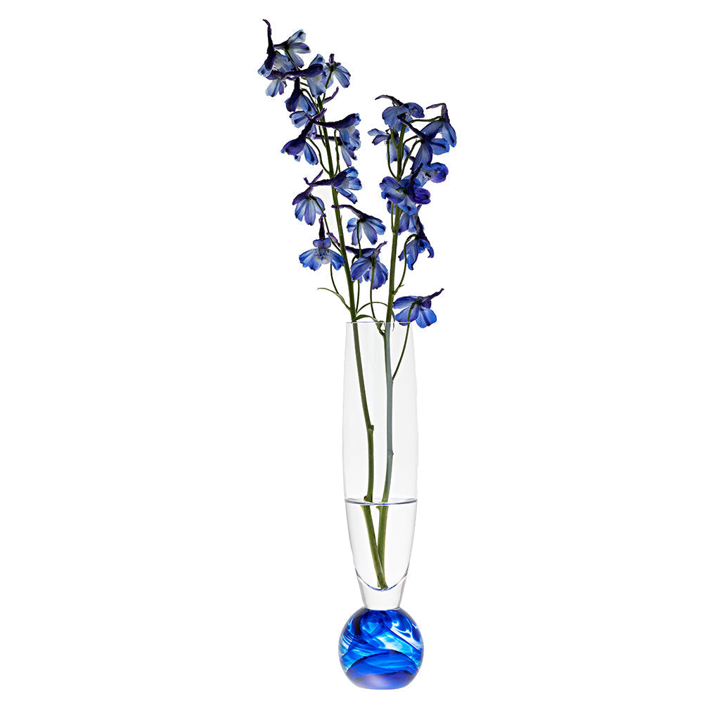 Caithness Unity Sapphire Vase Medium