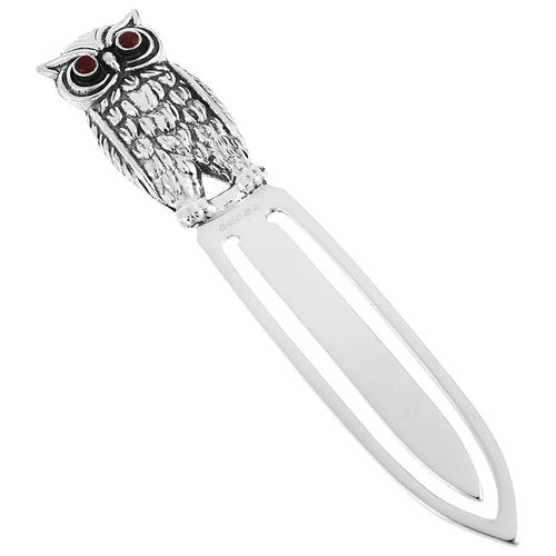 Carrs Owl Bookmark Sterling Silver