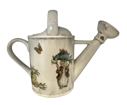 Ceramic Inspirations Peter Rabbit Watering Can One Cup Teapot
