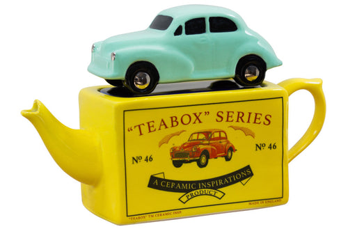 Ceramic Inspirations Tea Box Series Morris Miner Green One Cup Teapot